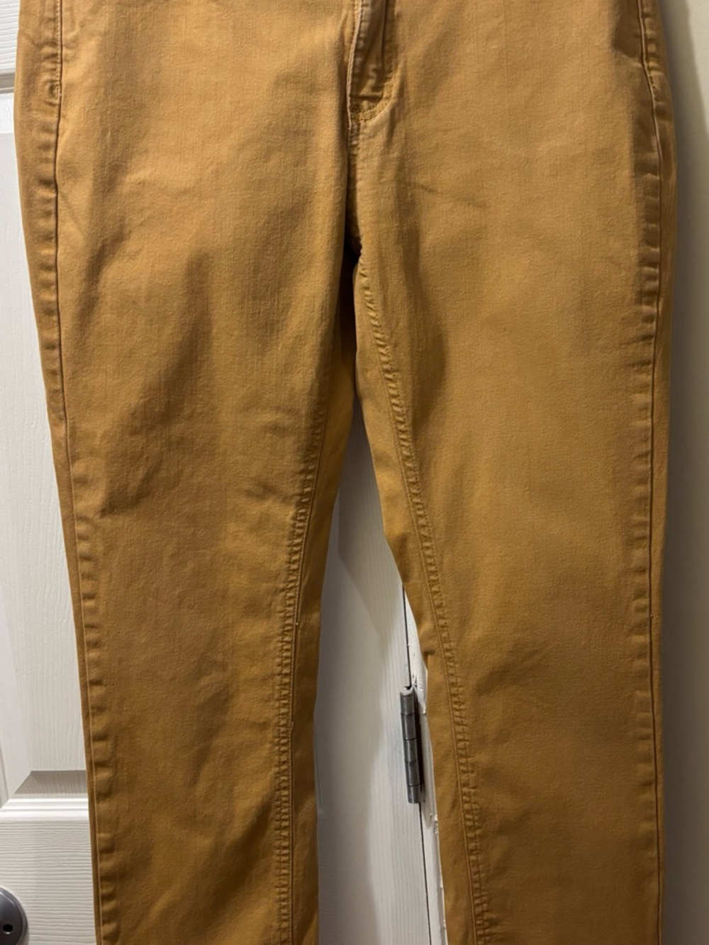 Riders By Lee  Woman Jeans Size 12P Mustard - Picture 4 of 8